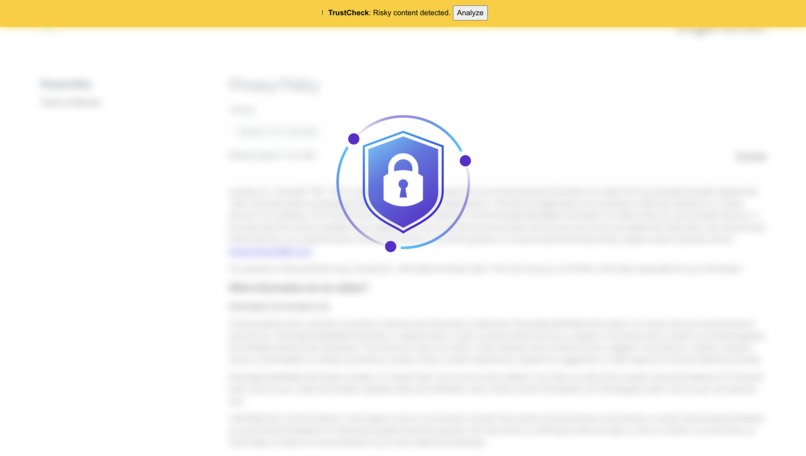 TrustCheck – screenshot 1