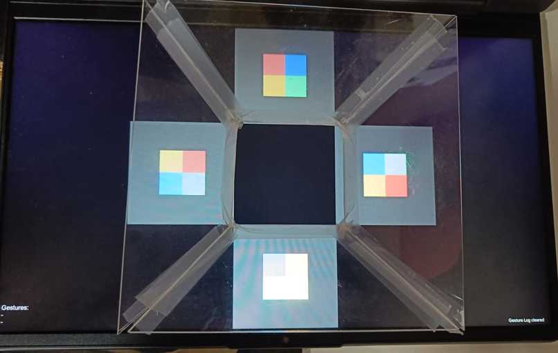 Gesture Controlled Hologram – screenshot 2