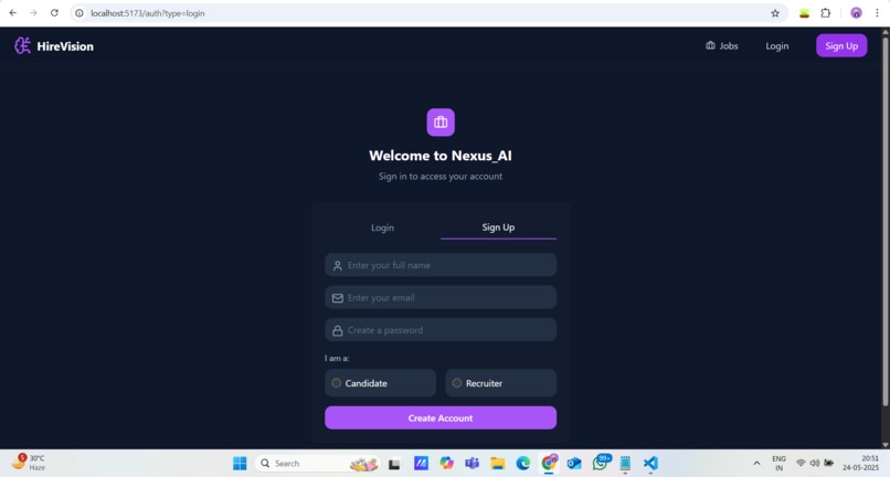 HireVision – screenshot 3
