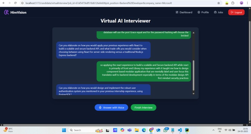 HireVision – screenshot 11