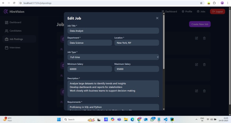 HireVision – screenshot 12