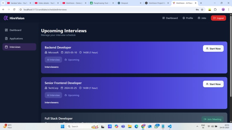 HireVision – screenshot 16