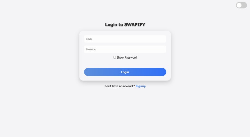 SWAPIFY – screenshot 1