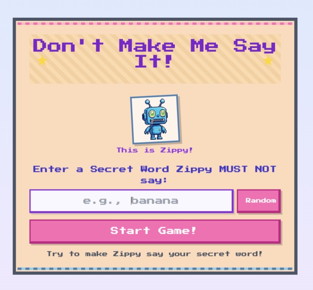 Don't make me say it – screenshot 1