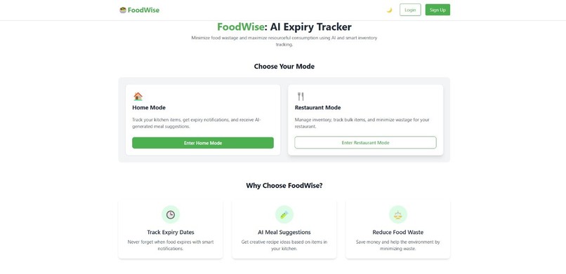 SmartCity FoodExpiry AI – screenshot 1