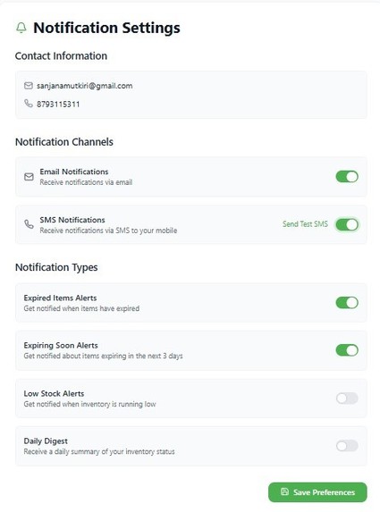 SmartCity FoodExpiry AI – screenshot 15