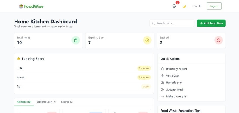 SmartCity FoodExpiry AI – screenshot 9