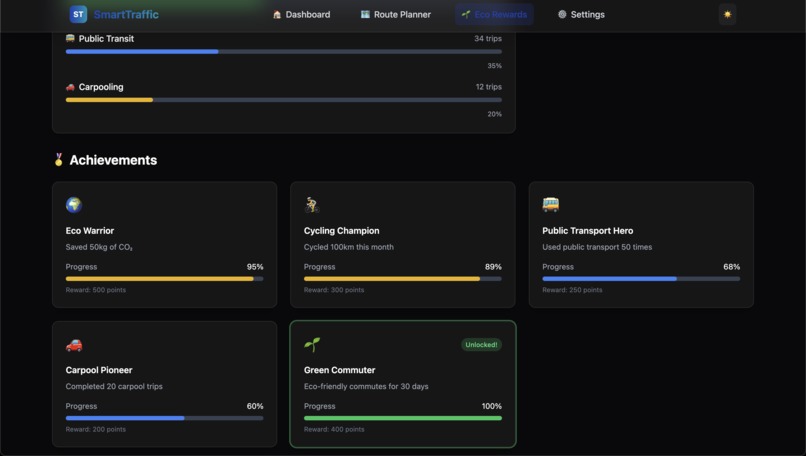 Smart Traffic - AI-Powered Urban Mobility Platform – screenshot 8