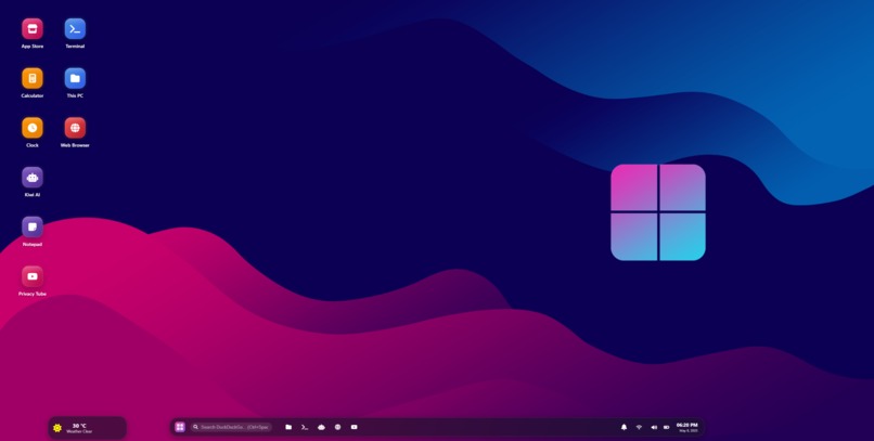 webOS – screenshot 1