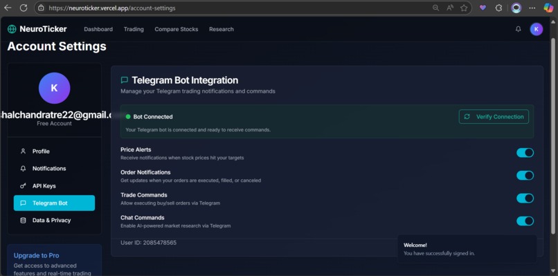 NeuroTicker – screenshot 5