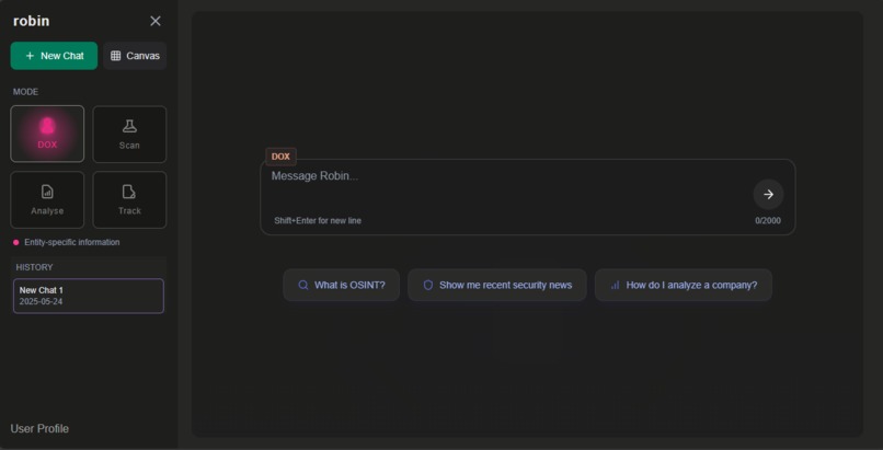 Robin – screenshot 3