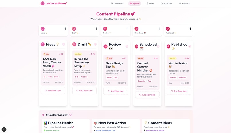LetContentFLow – screenshot 9