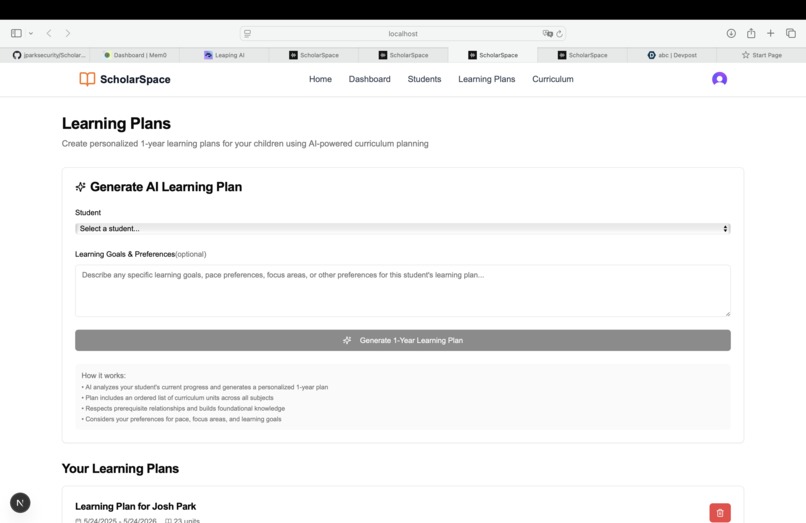 ScholarSpace – screenshot 2