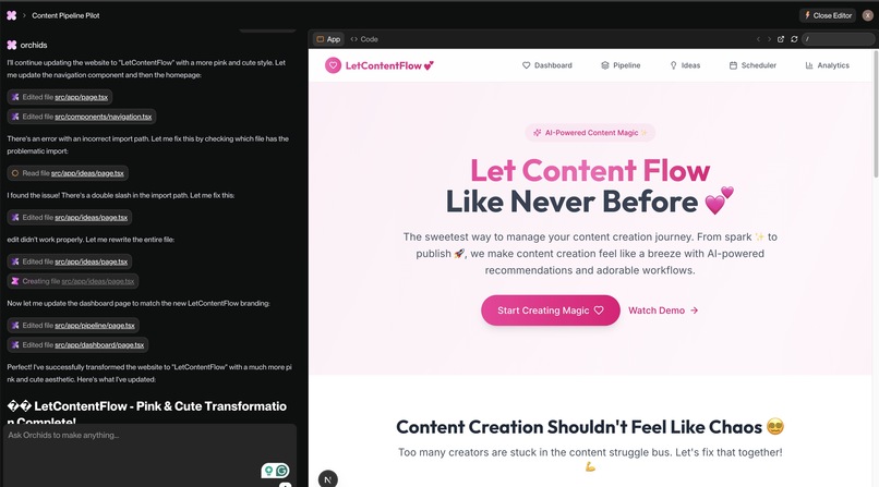 LetContentFLow – screenshot 3