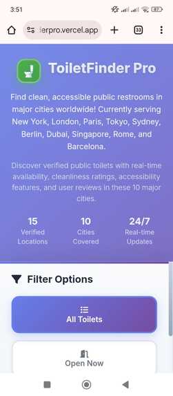 ToiletFinder Pro – screenshot 1