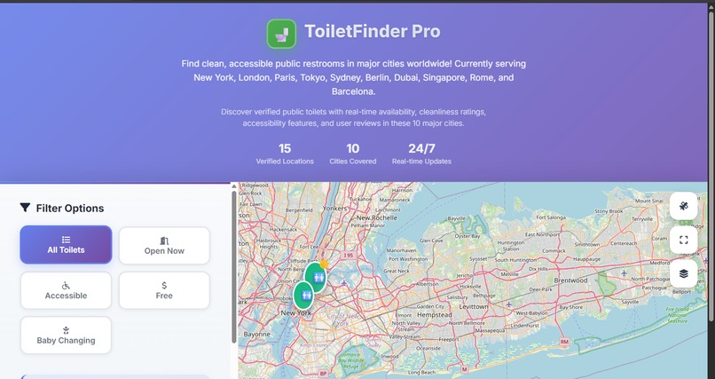 ToiletFinder Pro – screenshot 3