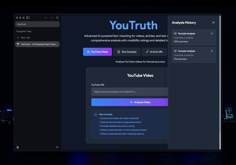 YouTruth – screenshot 6