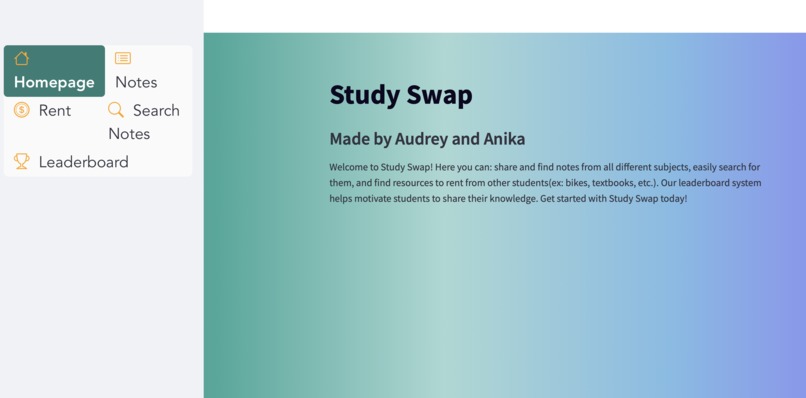 Study Swap – screenshot 1