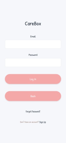 CareBox – screenshot 2