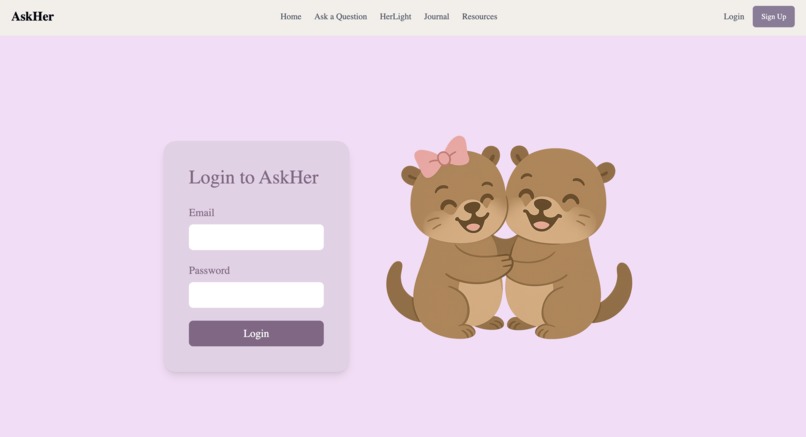 AskHer – screenshot 1