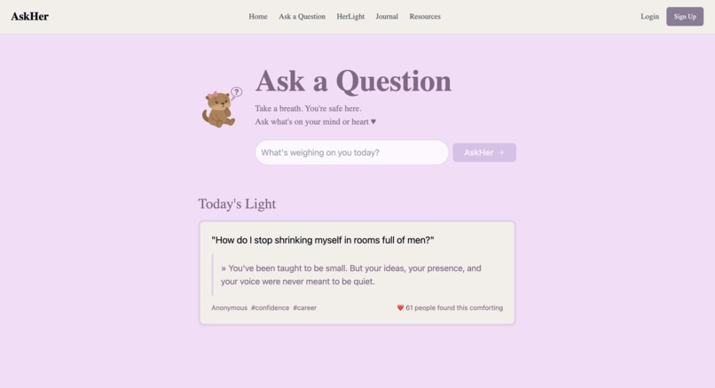AskHer – screenshot 3