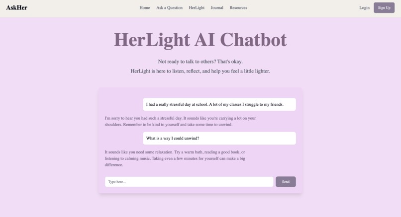 AskHer – screenshot 4