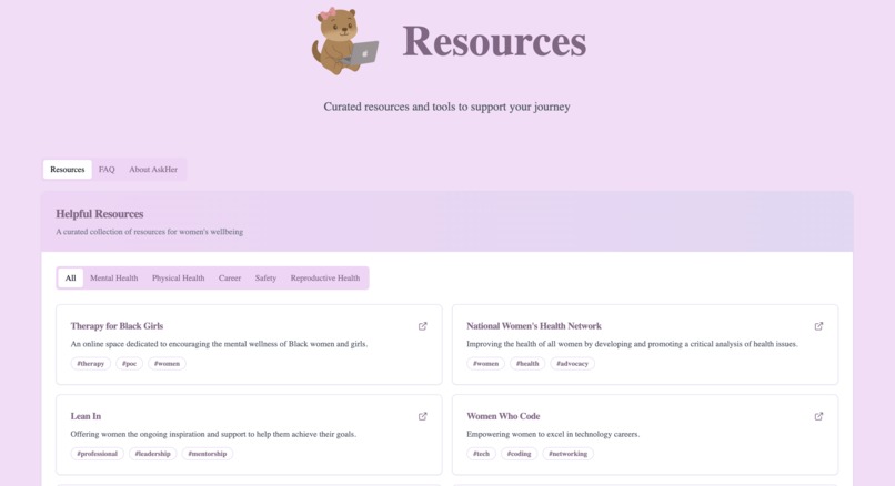 AskHer – screenshot 6
