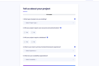 Tech Stack Advisor