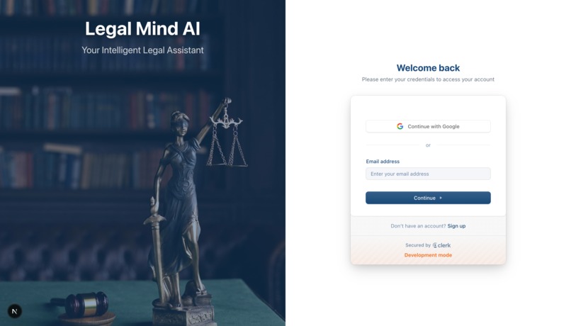 LegalMind – screenshot 2