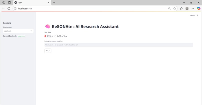 ReSONAte : AI Research Assistant – screenshot 1