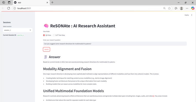 ReSONAte : AI Research Assistant – screenshot 4