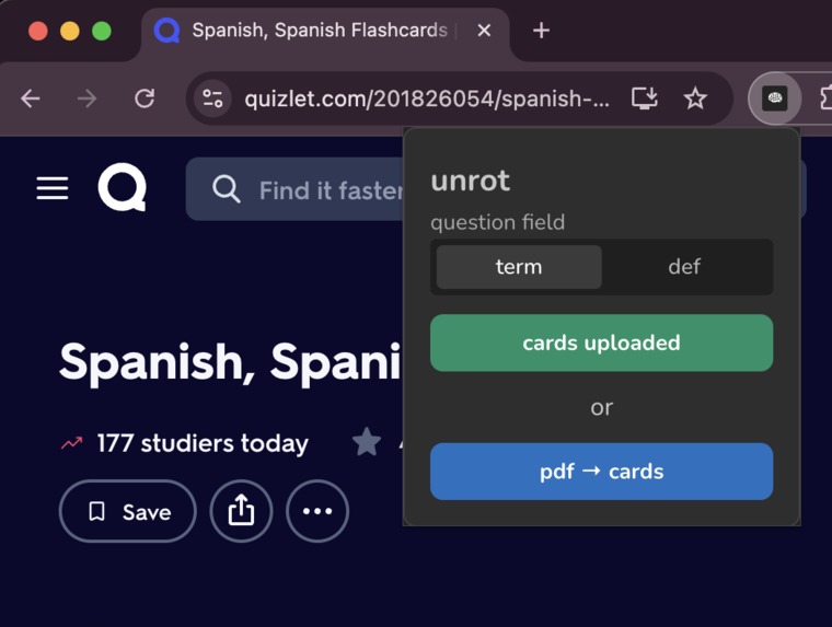 unrot – screenshot 2