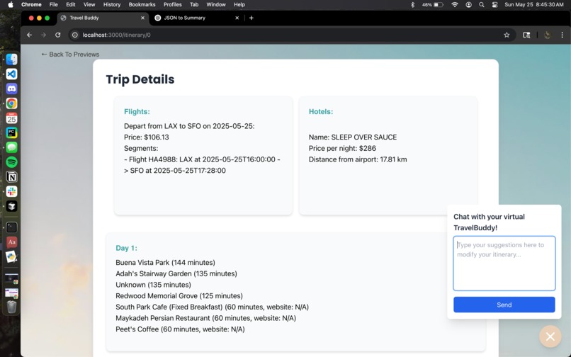 TravelBuddy – screenshot 4