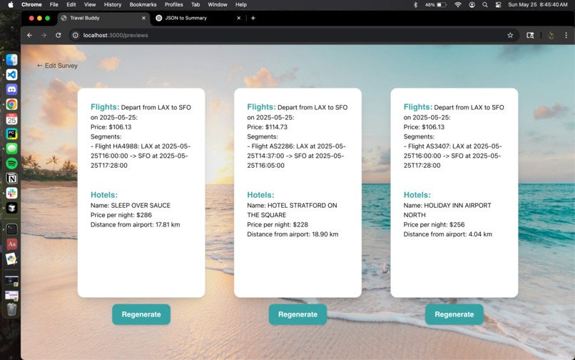 TravelBuddy – screenshot 3