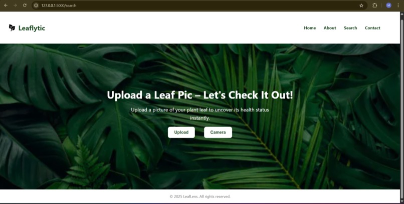 Leaflytic- Leaf Disease detection system – screenshot 5