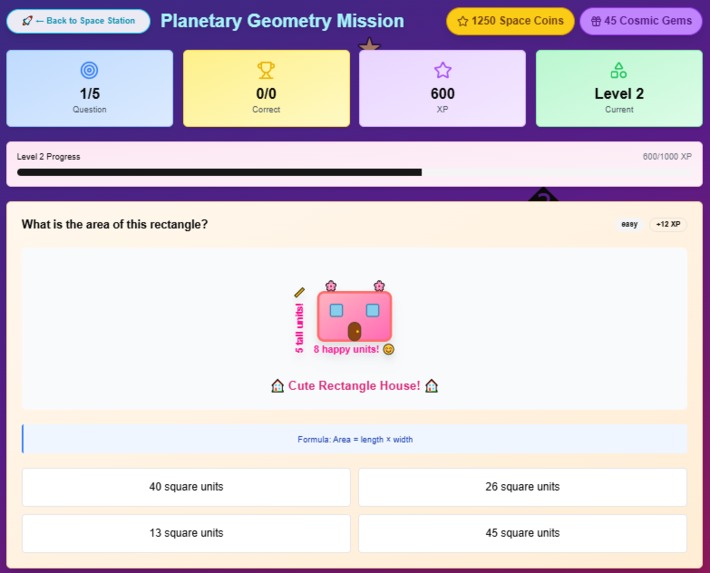 MATHQuo Space Academy – screenshot 2