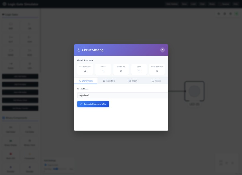 Logic Gate Simulator – screenshot 3