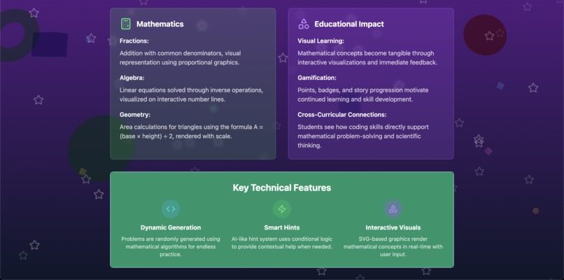 STEM Explorer: Math & Physics Mission – screenshot 1