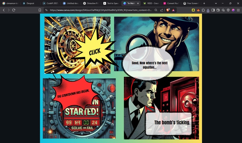 Detective Pi: The Equationist’s Countdown – screenshot 2