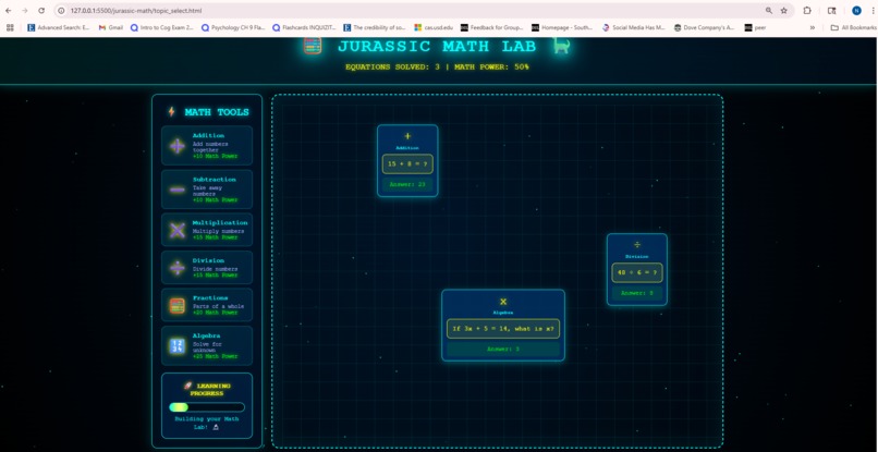Jurrasic Math – screenshot 2