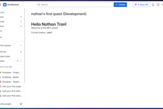 Hello World Confluence Site