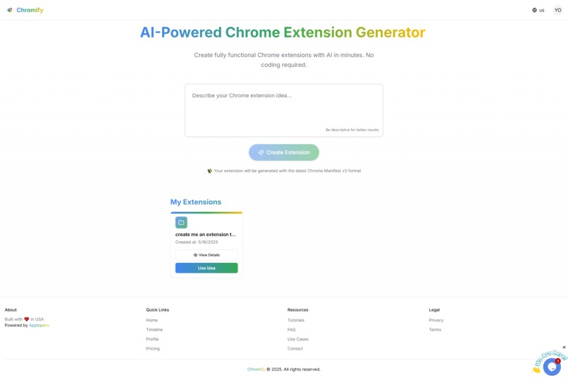 Chromify – screenshot 2
