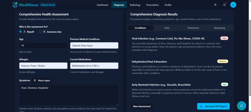 MediNova AI – screenshot 4