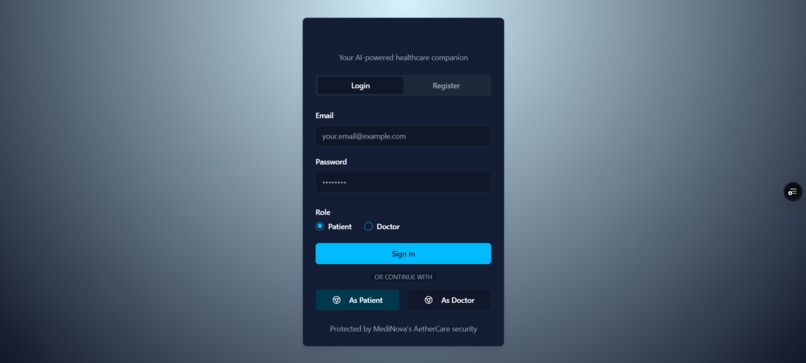 MediNova AI – screenshot 2
