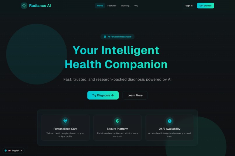 Radiance AI  – screenshot 2