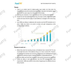 Battery Recycling Sector Pitch Deck Template – screenshot 2