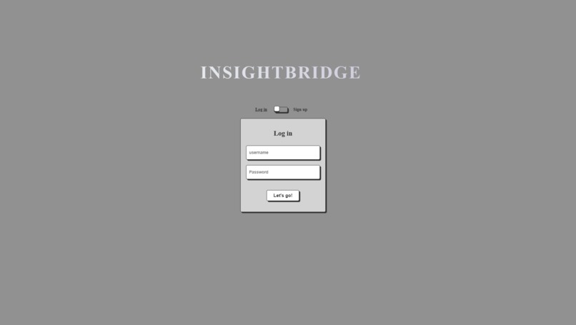 InsightBridge – screenshot 1