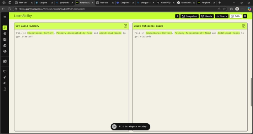 LearnAbility – screenshot 3