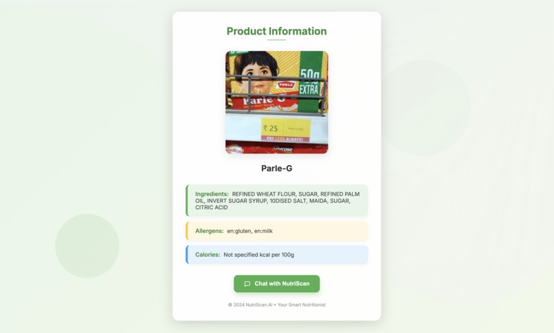 NutriScan.AI – screenshot 3