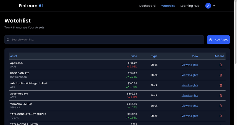 FinLearn – screenshot 5